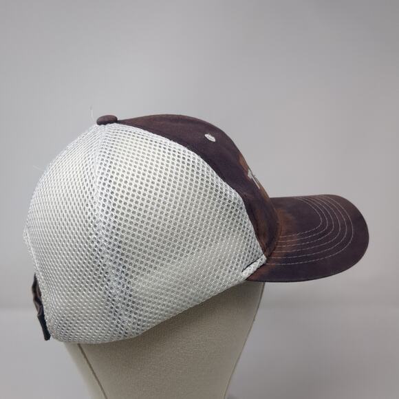 TruWood Siding Trim Strapback Trucker Hat Blue One Size Mesh Back - Picture 5 of 10